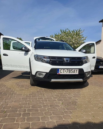 Dacia Sandero Stepway cena 39500 przebieg: 35000, rok produkcji 2020 z Toruń małe 46